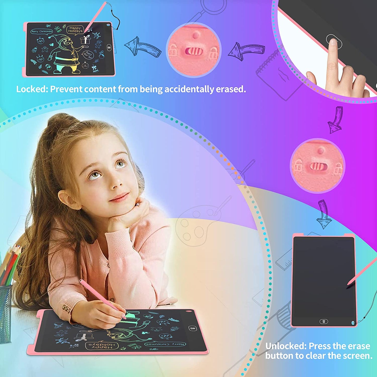 LCD Writing Drawing Tablet