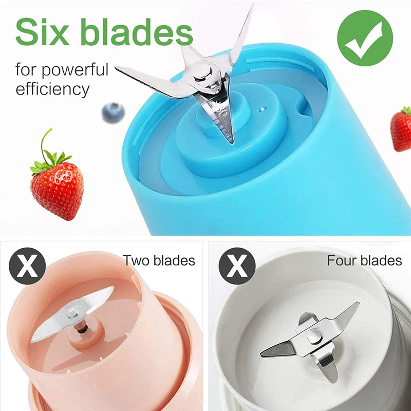 USB Portable Blender(6 Blades)