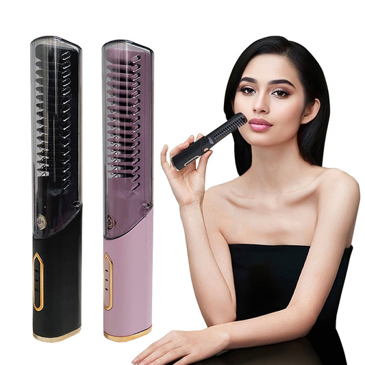 Travel Comb Hair Straightener